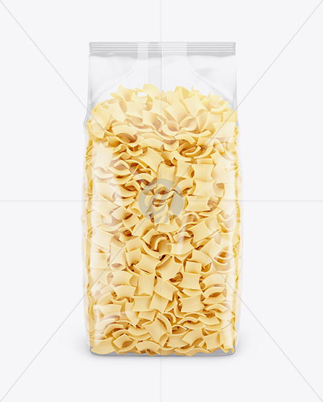 Download Tagliatelle Color Pasta Mockup Front View In Bag Sack Mockups On Yellow Images Object Mockups Yellowimages Mockups