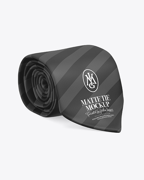 Tie Mockup PSD #4