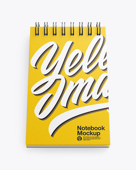 Textured Notebook Mockup PSD #7