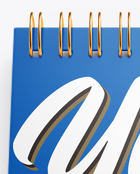 Matte Notebook Mockup PSD #5