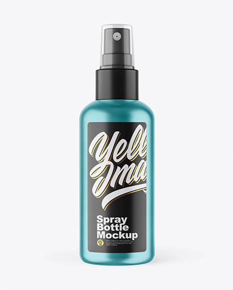 Metallic Spray Bottle Mocku