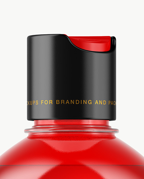 Plastic Bottle Mockup PSD #2