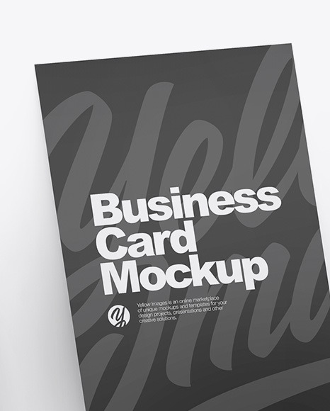 Download Business Card Mockup Illustrator Yellowimages