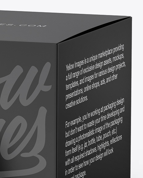 Paper Box W  Coffee Capsules Mockup PSD #6