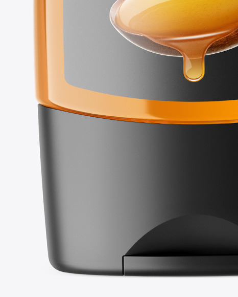 Honey Bottle Mockup PSD #1