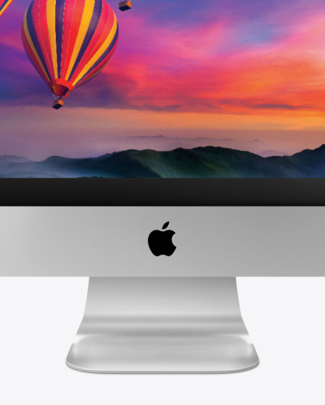 iMac Pro Mockup   Front View PSD #1