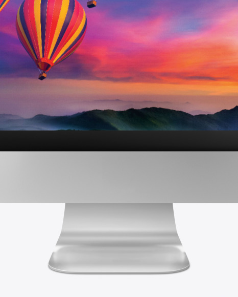 iMac Pro Mockup   Front View PSD #6