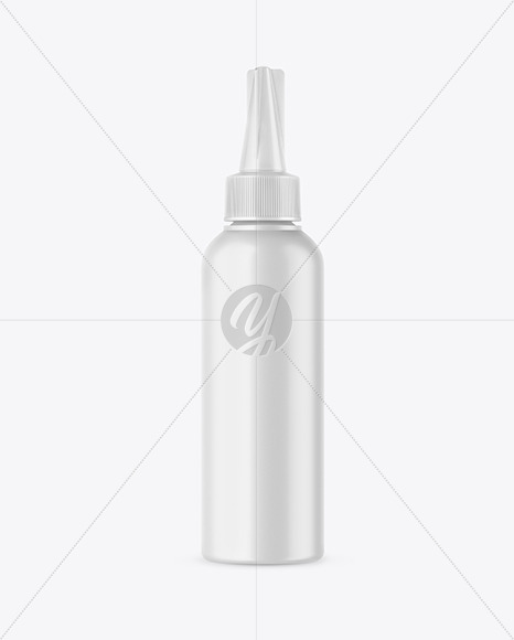 Matte Plastic Bottle Mockup PSD #3
