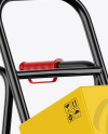 Hand Truck With Boxes Mockup
