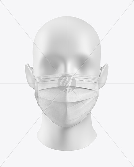 Download Face Mask Mockup In Apparel Mockups On Yellow Images Object Mockups PSD Mockup Templates