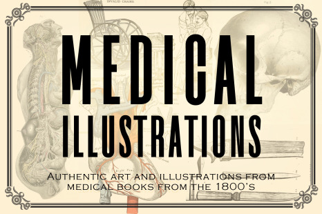 100 Vintage Medical Illustrations