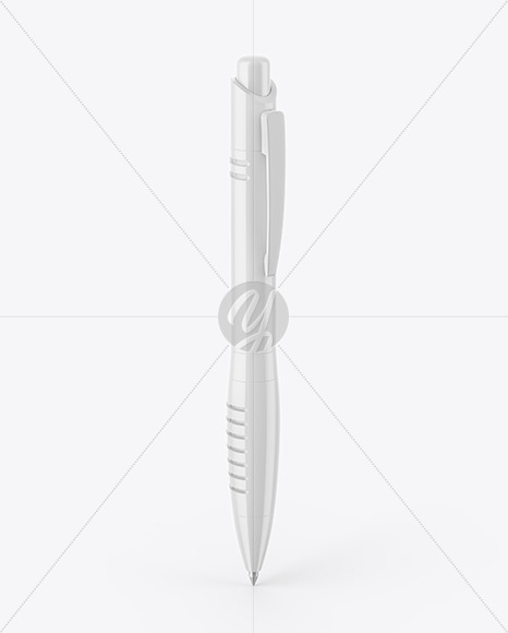 Glossy Pen Mockup PSD #3