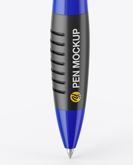 Glossy Pen Mockup PSD #1