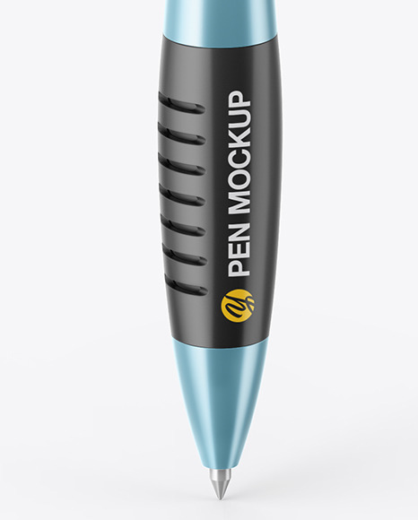 Metallic Pen Mockup PSD #1