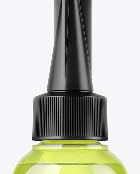 Glass Bottle Mockup PSD #2