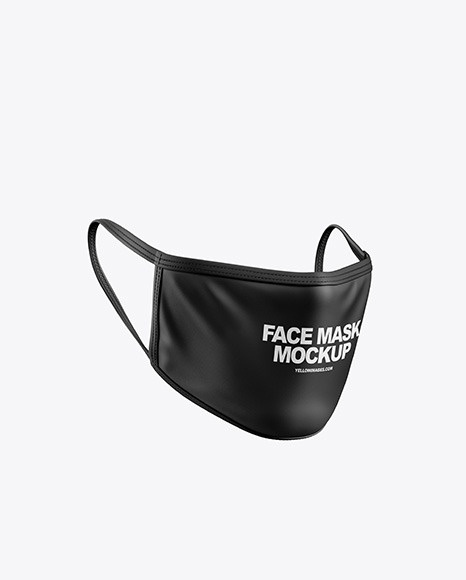 Download White Mask Mockup - Face Mask Mockup In Apparel Mockups On ...