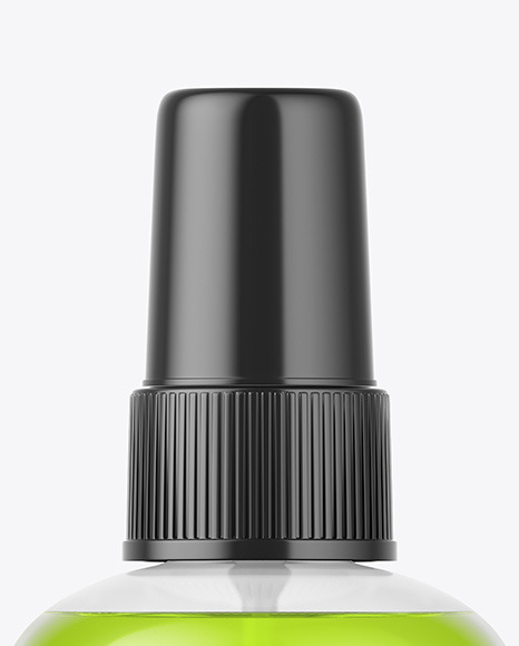 Spray Bottle With Liquid Mockup PSD #1