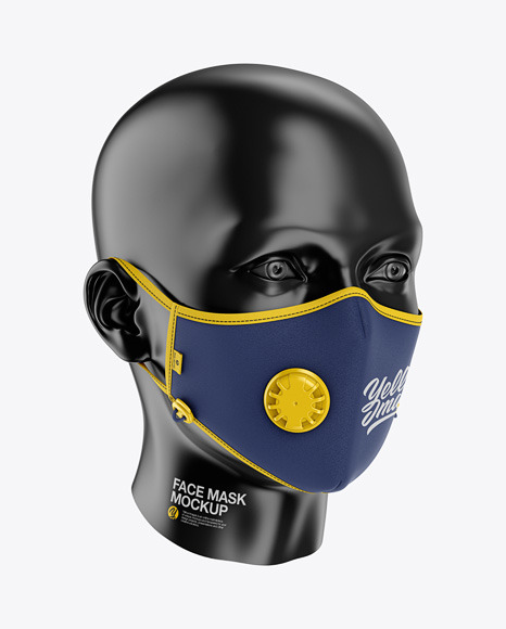 Download Anti-Pollution Face Mask with Exhalation Valve - Front ...