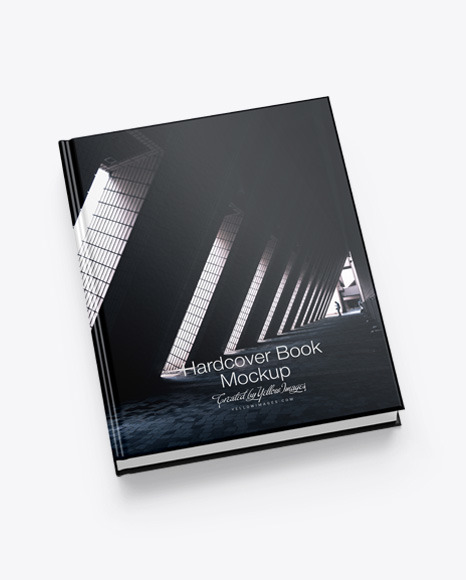 Hardcover Book w/ Matte Cover Mockup - Free Download Images High ...