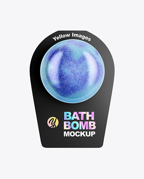 Download Bath Bomb Mockup In Packaging Mockups On Yellow Images Object Mockups PSD Mockup Templates