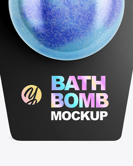 Download Bath Bomb Mockup In Packaging Mockups On Yellow Images Object Mockups PSD Mockup Templates