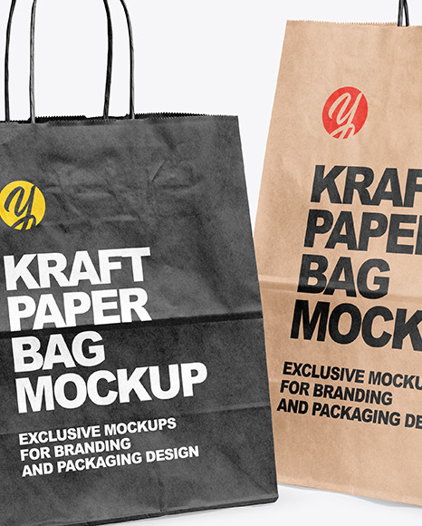 Download Paper Bags Mockup Psd Yellowimages