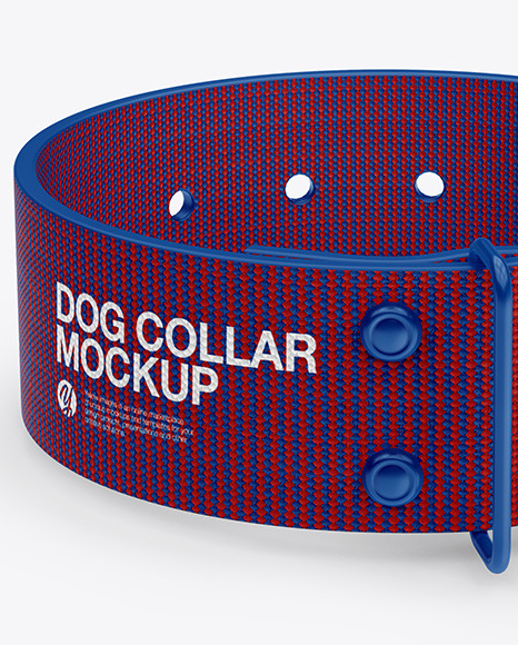 Download Linen Dog Collar Mockup in Free Mockups on Yellow Images ...