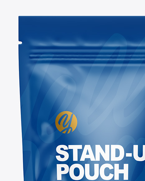 Glossy Stand up Pouch Mockup PSD #2