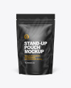 Matte Stand-up Pouch Mockup