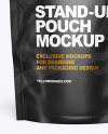 Matte Stand-up Pouch Mockup