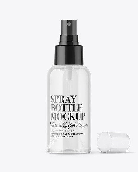 Download Clear Spray Bottle Mockup In Bottle Mockups On Yellow Images Object Mockups Yellowimages Mockups