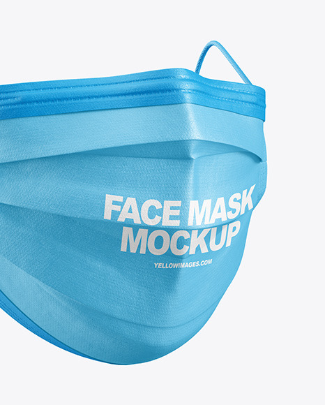 Download Face Mask Pouch Mockup PSD Mockup Templates