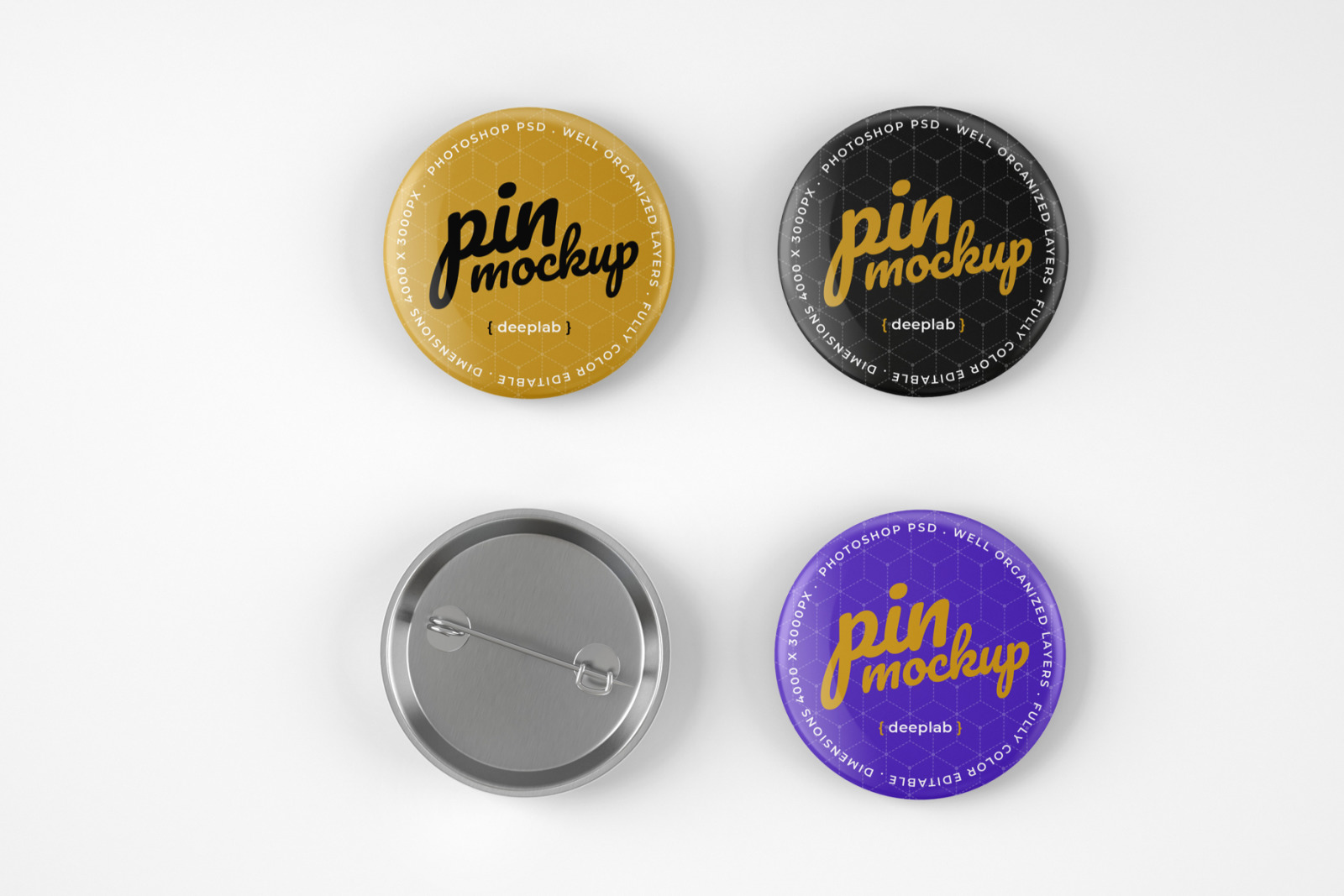 pin mockups