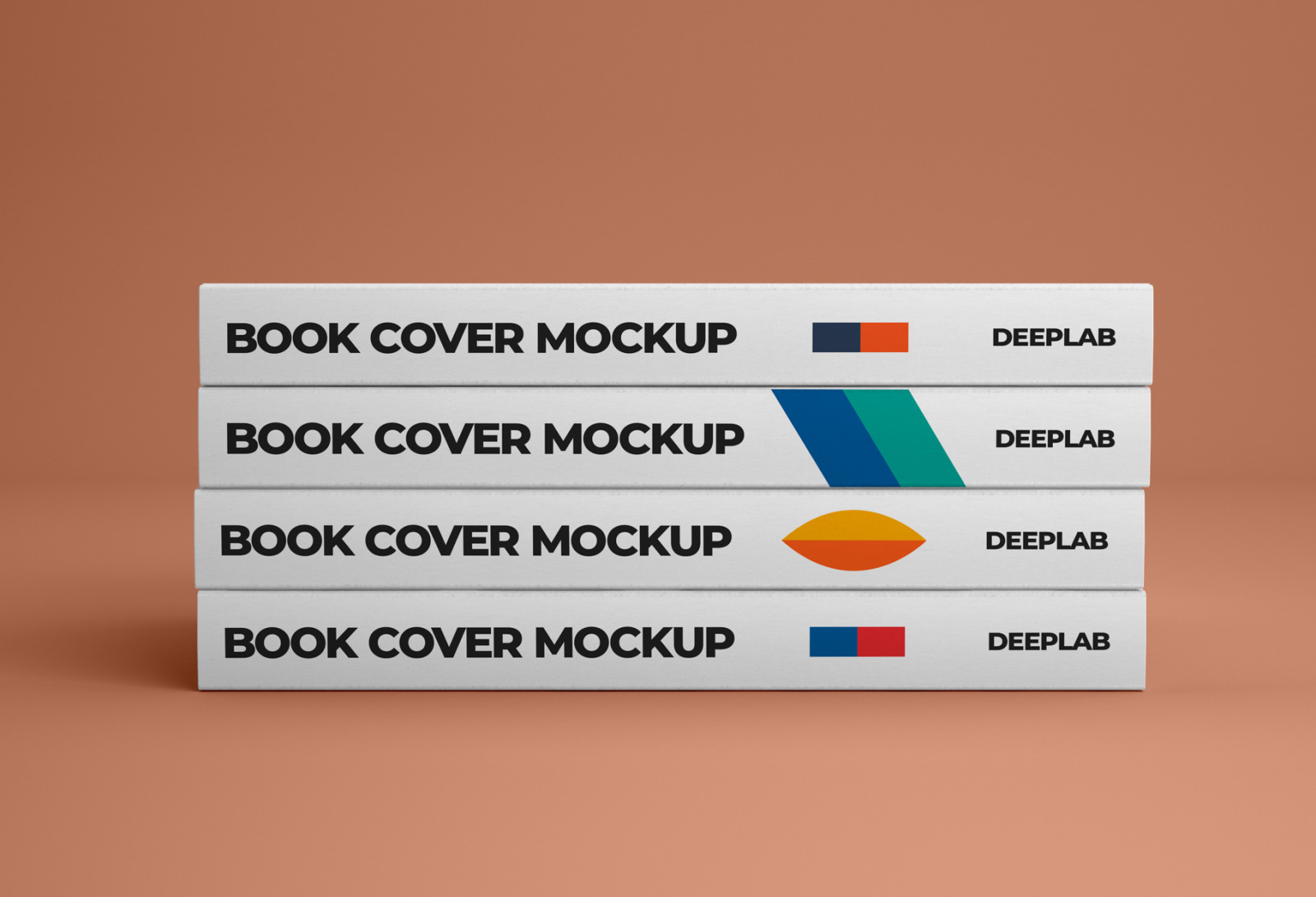 Download Vertical Book Hardcover Mockup Set In Product Mockups On Yellow Images Creative Store PSD Mockup Templates