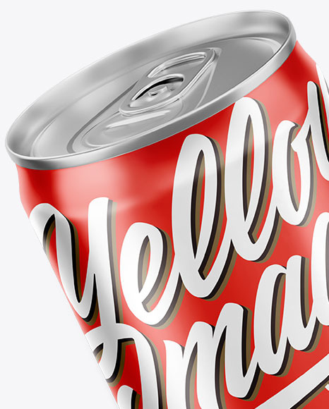 Can Mockup PSD #2