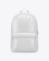 Download Leather Backpack Mockup Front View In Apparel Mockups On Yellow Images Object Mockups