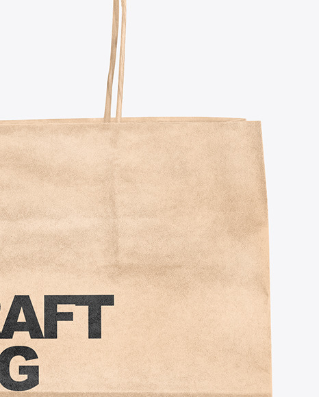 Hand w  Paper Bag Mockup PSD #1