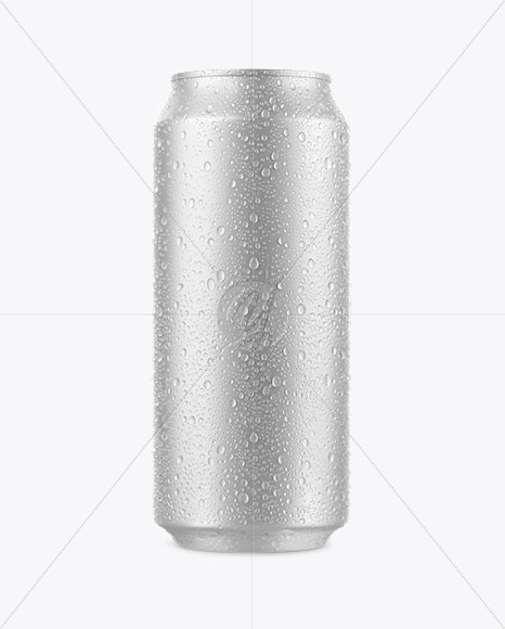 Download Can With Water Drops Mockup In Can Mockups On Yellow Images Object Mockups PSD Mockup Templates