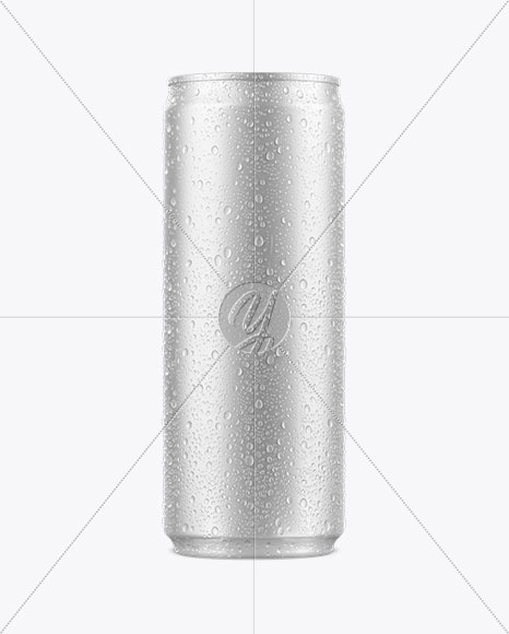 Download Can with Water Drops Mockup in Can Mockups on Yellow ...