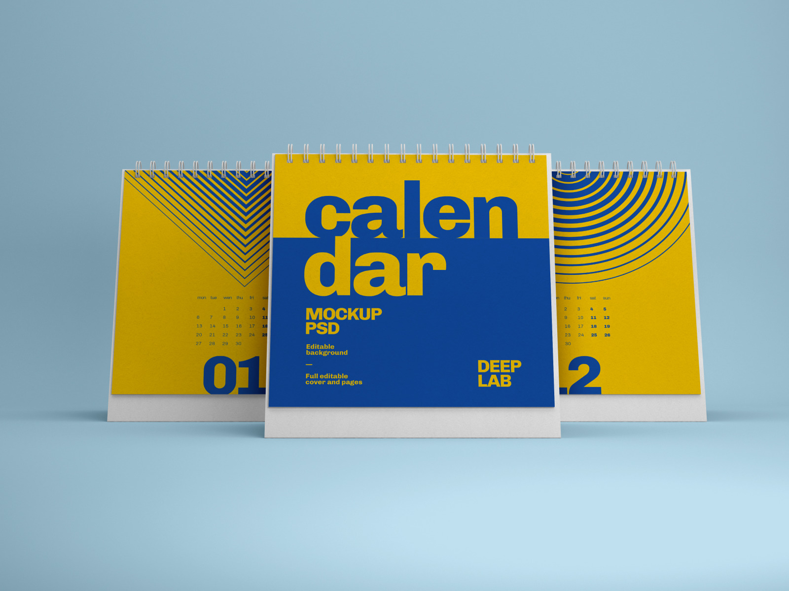 Download 14 Free A4 Landscape Brochure Mockups Yellowimages