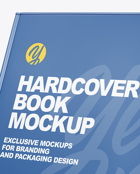 Download Hardcover Books W Glossy Cover Mockup In Stationery Mockups On Yellow Images Object Mockups Yellowimages Mockups