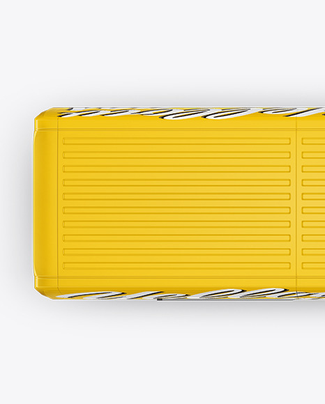 Download Panel Van Mockup - Top View in Vehicle Mockups on Yellow ...