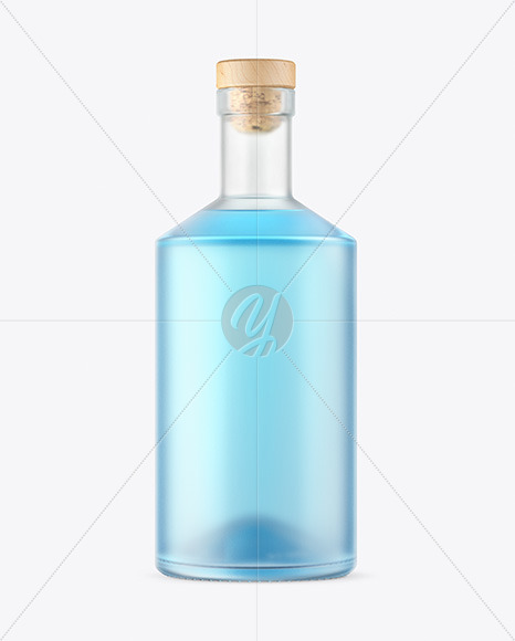 Download Frosted Glass Gin Bottle Mockup In Bottle Mockups On Yellow Images Object Mockups Yellowimages Mockups