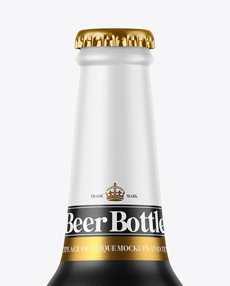 Download Ceramic Beer Bottle Mockup In Bottle Mockups On Yellow Images Object Mockups