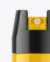Glossy pepper spray mockup