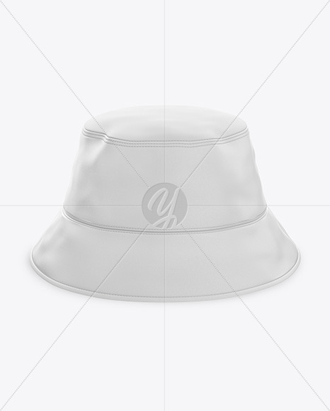 Download Bucket Hat Mockup Front View High Angel Shot In Apparel Mockups On Yellow Images Object Mockups