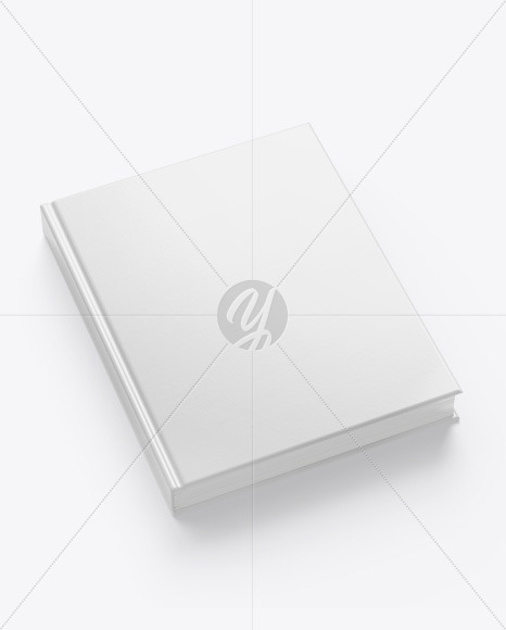 Hardcover Book w  Matte Cover Mockup PSD #1