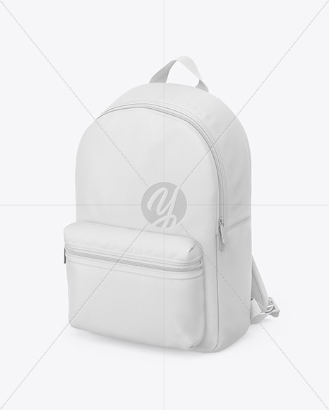 Download Backpack Mockup Half Side View In Apparel Mockups On Yellow Images Object Mockups