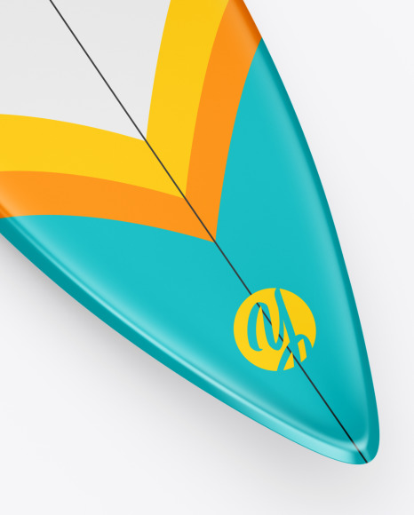 Surfboard Squash Mockup in Object Mockups on Yellow Images ...