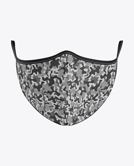 Download Face Mask Mockup Front View In Apparel Mockups On Yellow Images Object Mockups Yellowimages Mockups